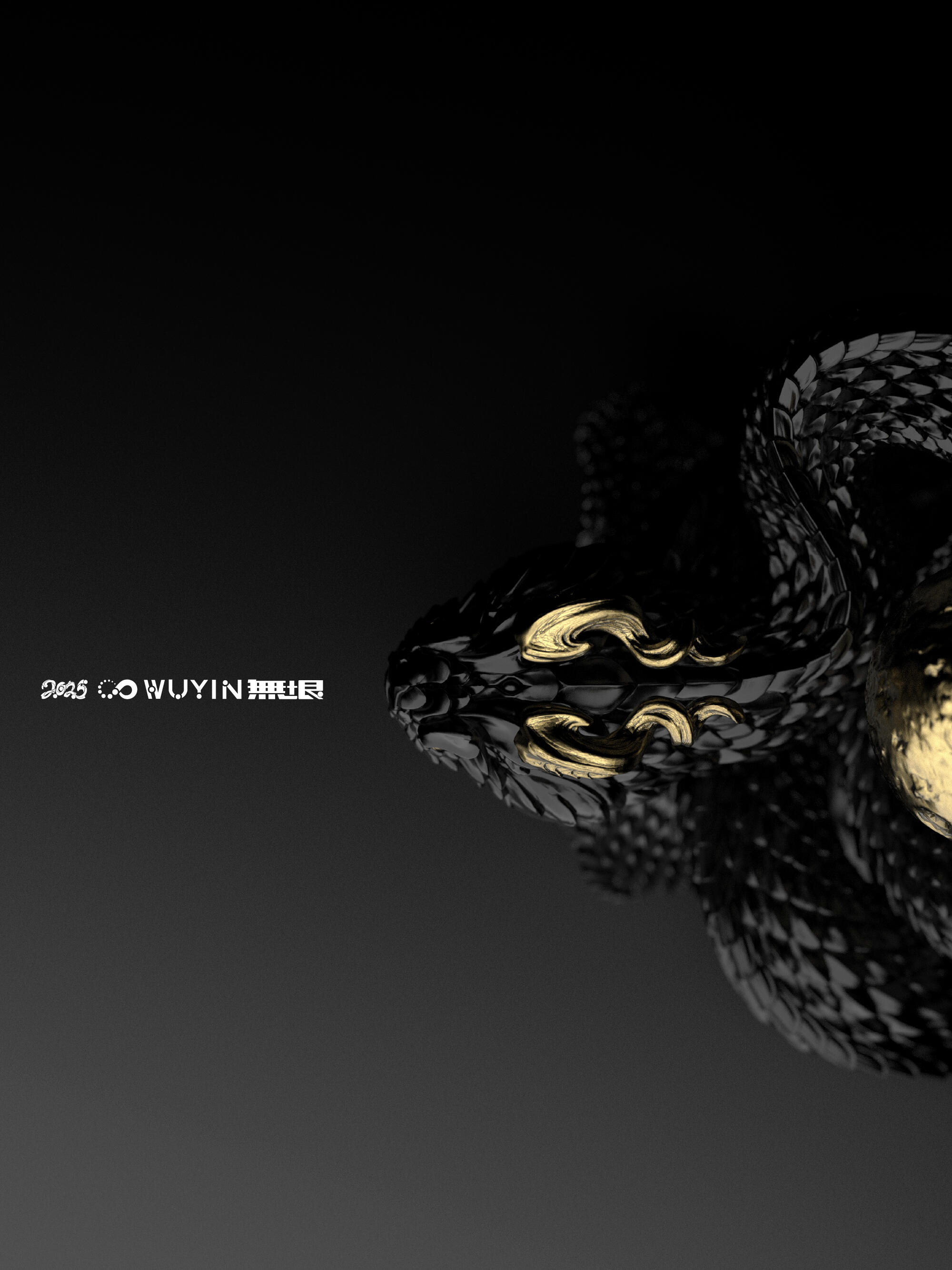 Chaos Serpent Incense Holder（bronze）